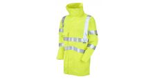 Clovelly ISO 20471 Cl 3 Breathable Executive Anorak HV Yellow